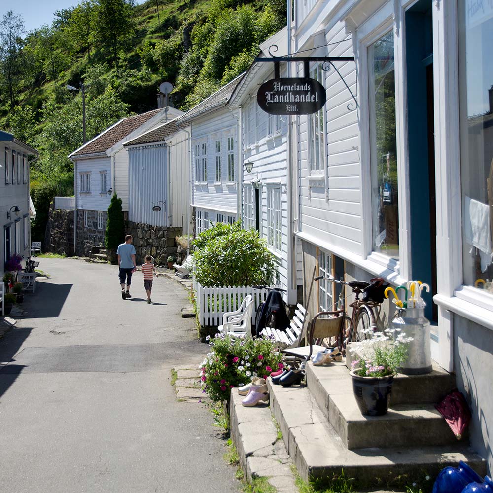 Sogndalstrand, Mat, Drikke, Landhandel, Horneland
